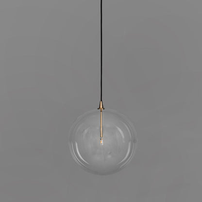 Suspension globe en verre Schwung
