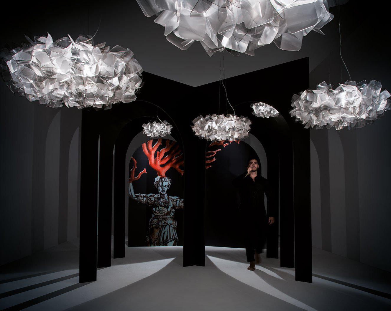 Suspension Slamp Clizia Grand modèle