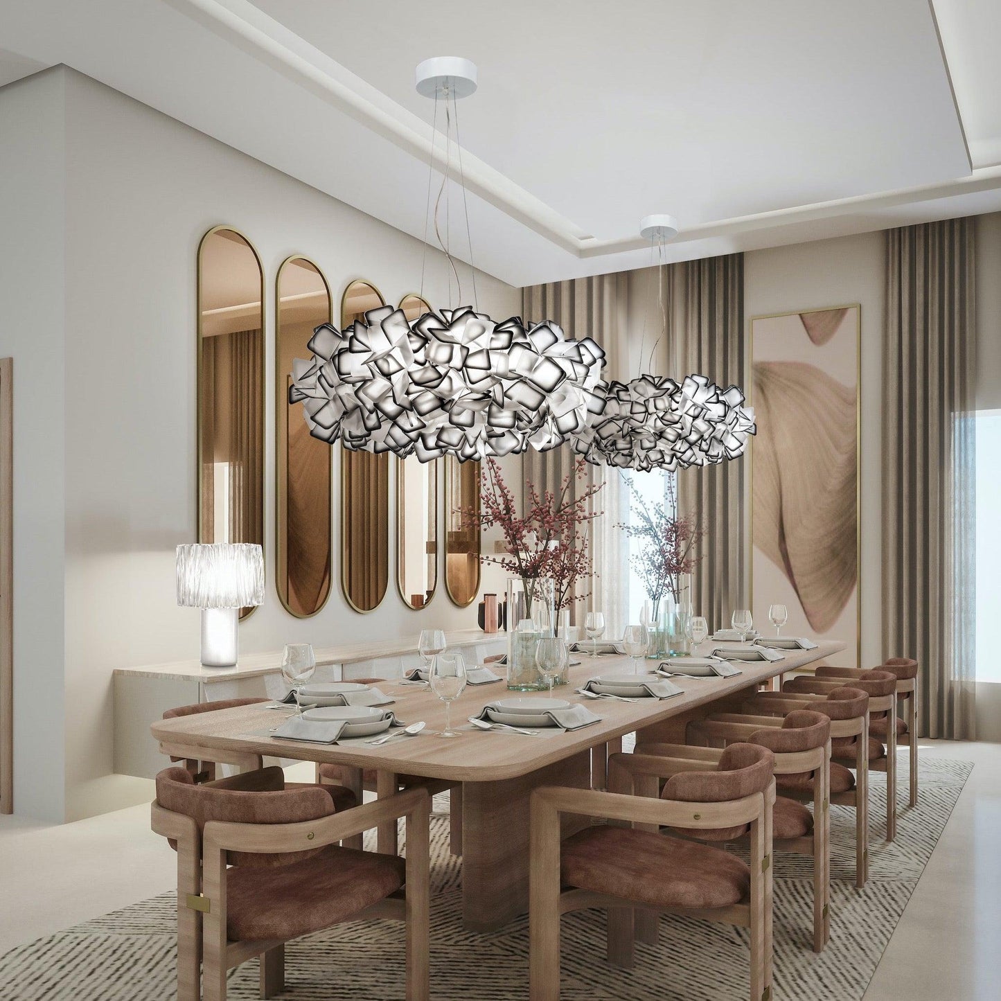 Suspension Slamp Clizia Grand modèle