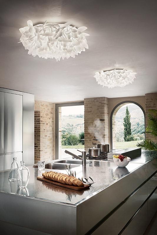 Plafonnier/applique murale Slamp Veli Foliage