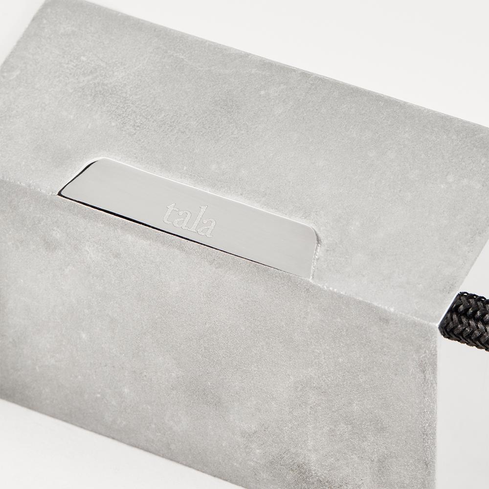 Suspension Tala Basalt simple en acier inoxydable