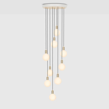 Pendentif Tala en laiton à neuf branches