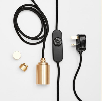 Pendentif à brancher en laiton Tala