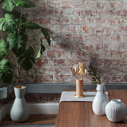 Lampe de table Tala Knuckle en chêne