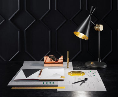 Lampe de table Tom Dixon Beat noire