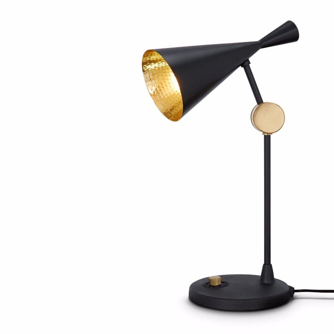 Lampe de table Tom Dixon Beat noire