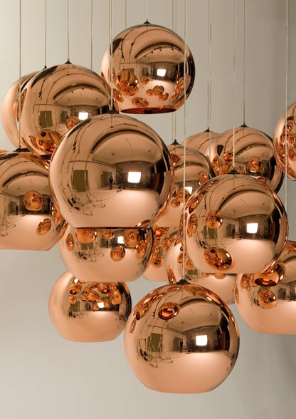 Suspension LED en cuivre Tom Dixon