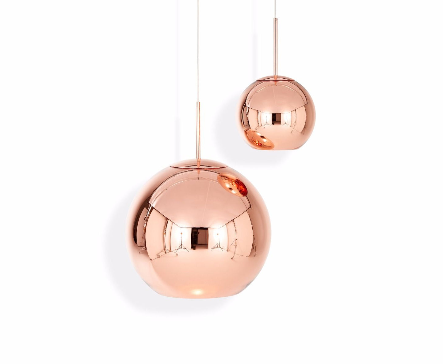 Suspension LED en cuivre Tom Dixon