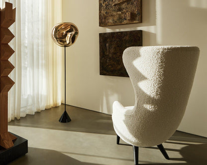 Lampadaire mince Melt Cone de Tom Dixon