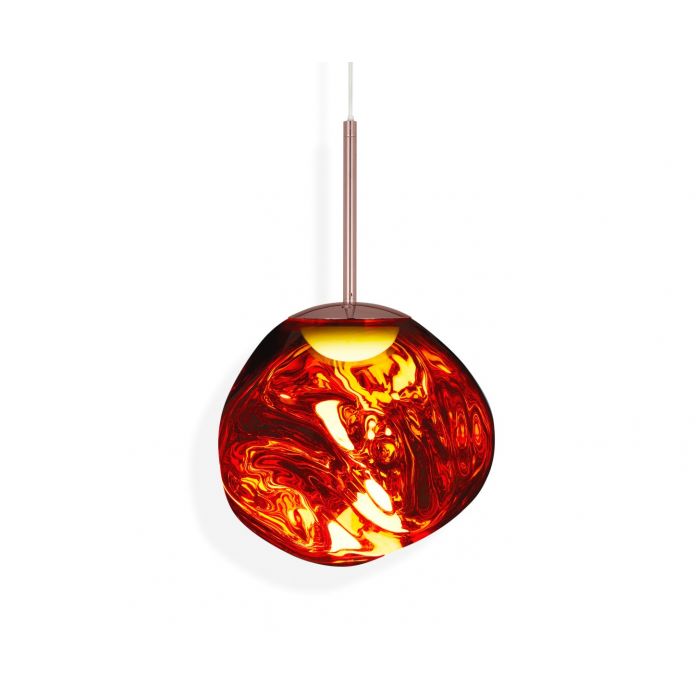 Suspension LED Tom Dixon Melt en cuivre