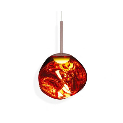 Suspension LED Tom Dixon Melt en cuivre