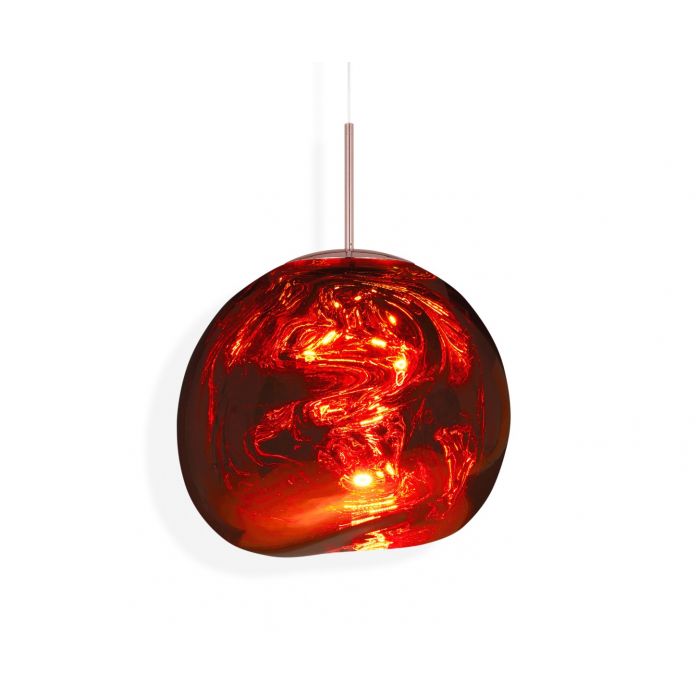 Suspension LED Tom Dixon Melt en cuivre