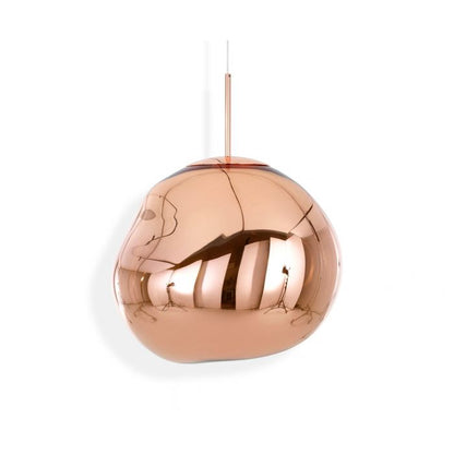 Suspension LED Tom Dixon Melt en cuivre