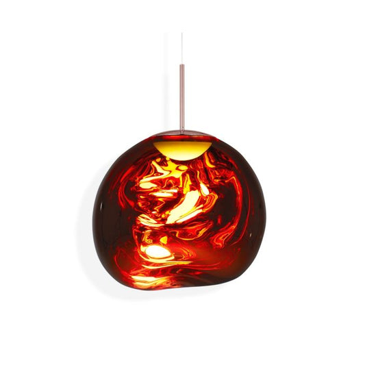 Suspension LED Tom Dixon Melt en cuivre