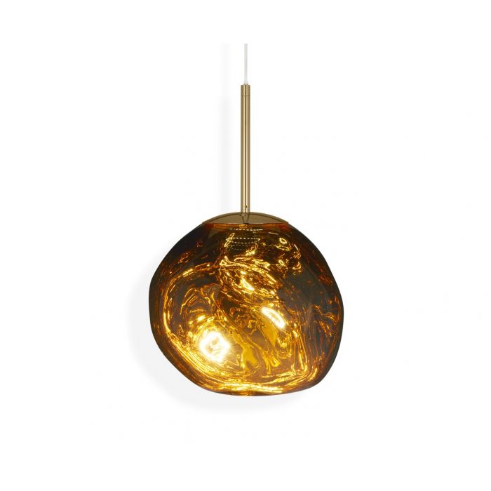 Suspension LED Tom Dixon Melt dorée