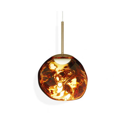 Suspension LED Tom Dixon Melt dorée