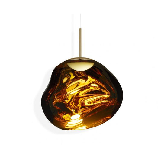 Suspension LED Tom Dixon Melt dorée