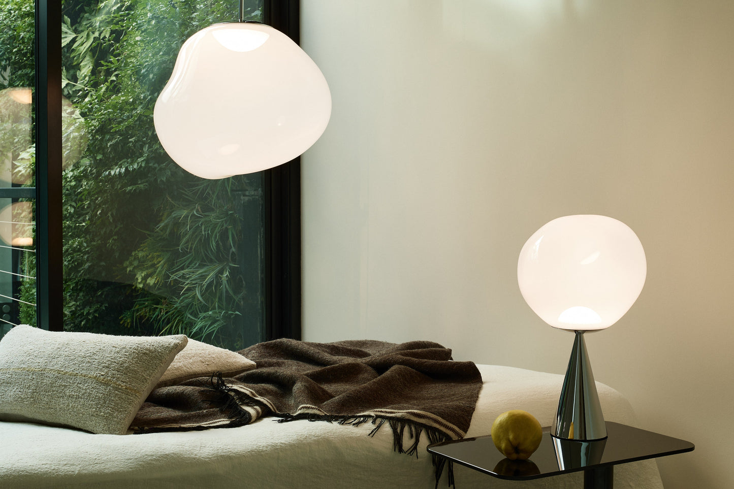 Suspension LED Tom Dixon Melt Opale