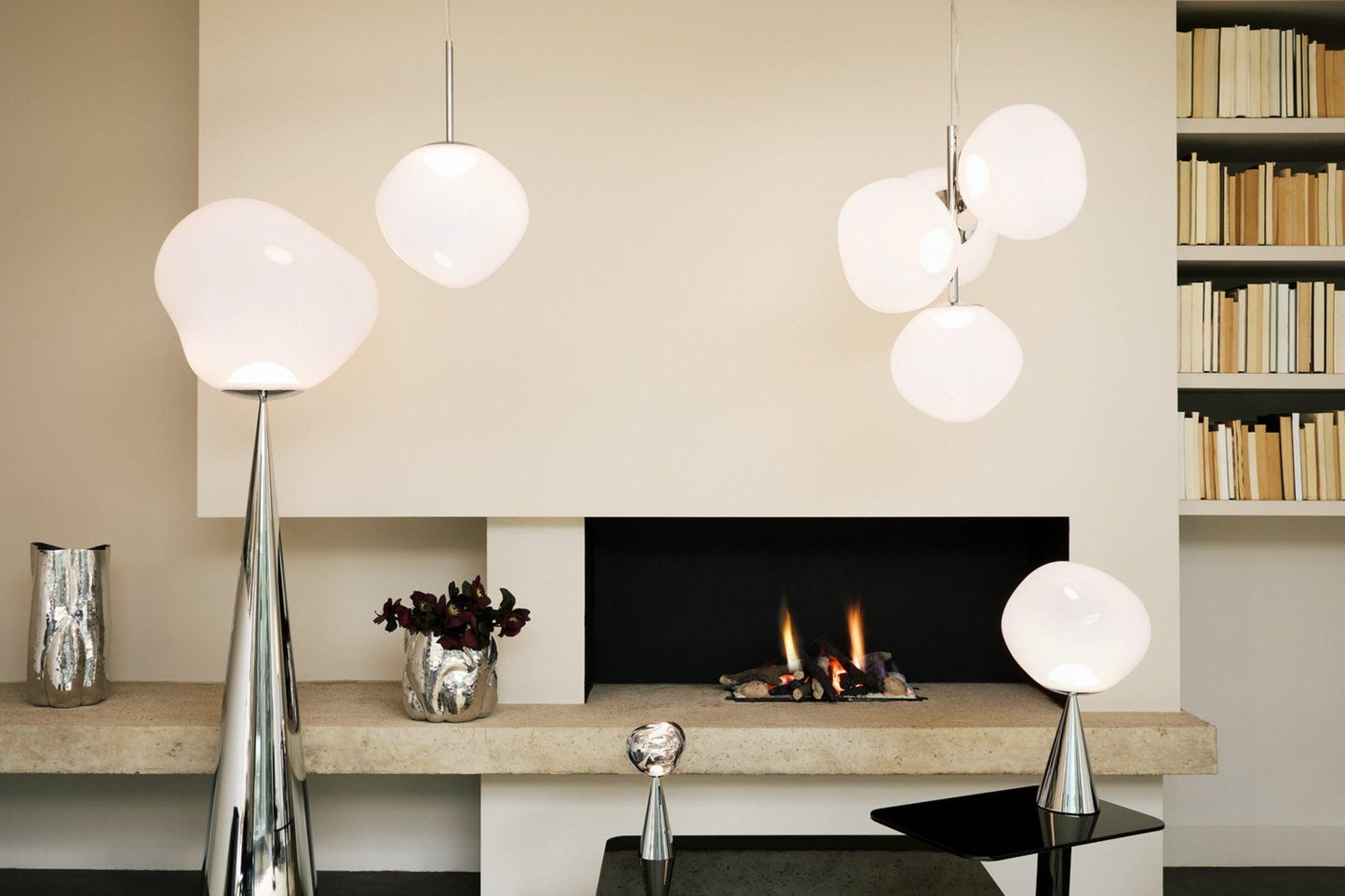 Suspension LED Tom Dixon Melt Opale