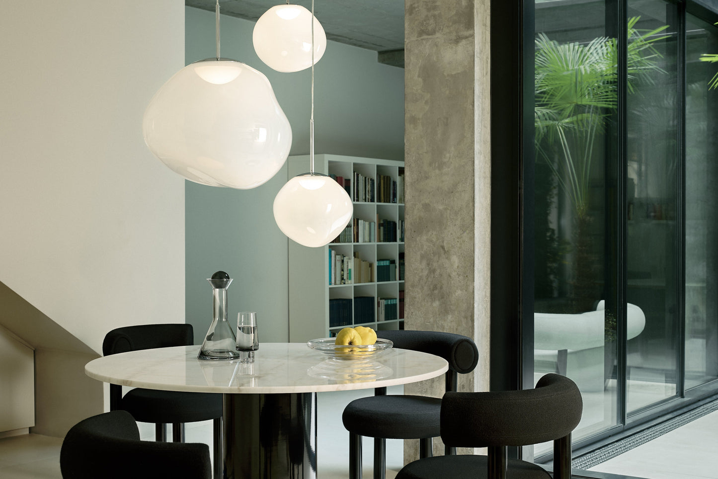 Suspension LED Tom Dixon Melt Opale
