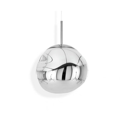 Suspension LED Tom Dixon Melt argentée