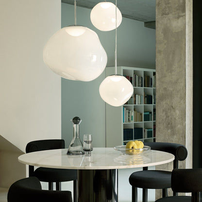 Système de suspension ronde Tom Dixon Melt LED Trio