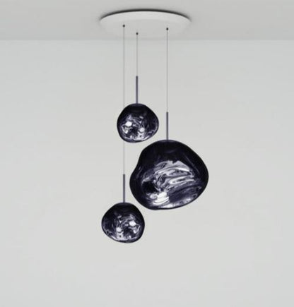 Système de suspension ronde Tom Dixon Melt LED Trio