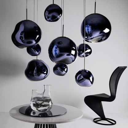 Système de suspension ronde Tom Dixon Melt LED Trio