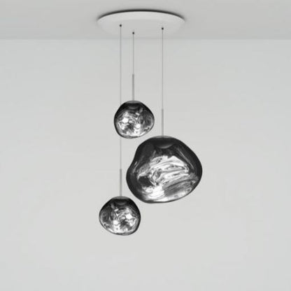 Système de suspension ronde Tom Dixon Melt LED Trio