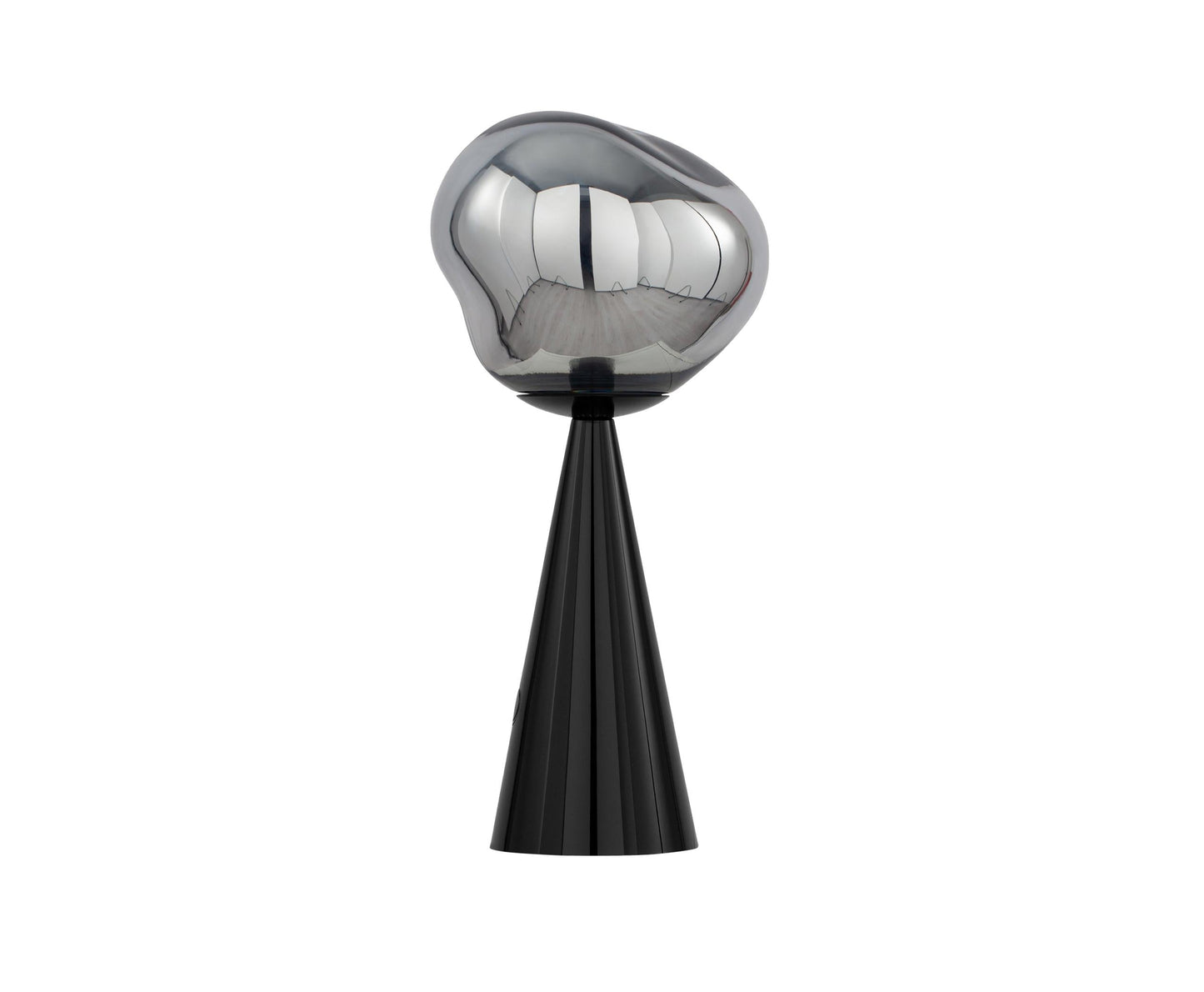 Lampe de table portable Tom Dixon Melt noire