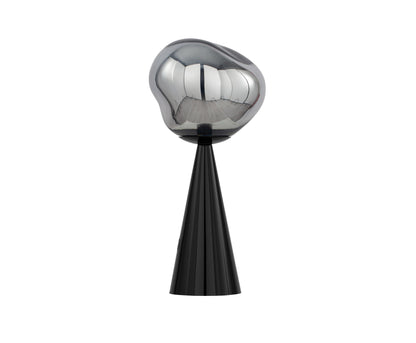 Lampe de table portable Tom Dixon Melt noire