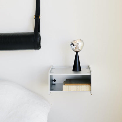 Lampe de table portable Tom Dixon Melt noire