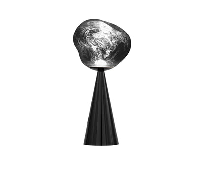 Lampe de table portable Tom Dixon Melt noire