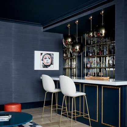 Suspension lumineuse LED Tom Dixon Mirror Ball dorée