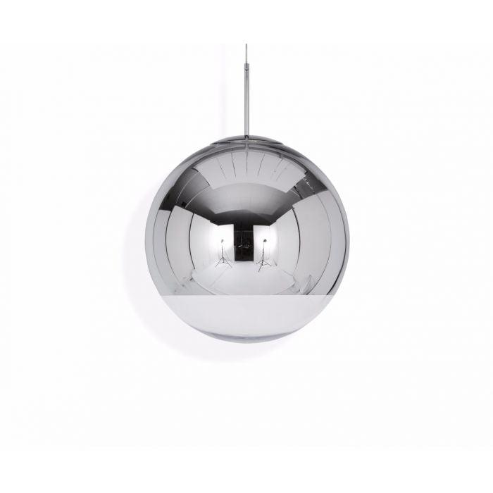 Suspension LED Tom Dixon Mirror Ball argentée