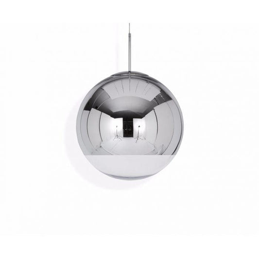 Suspension LED Tom Dixon Mirror Ball argentée