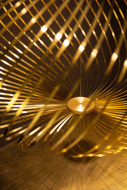 Suspension Tom Dixon Spring en laiton