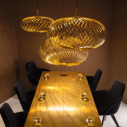 Suspension Tom Dixon Spring en laiton