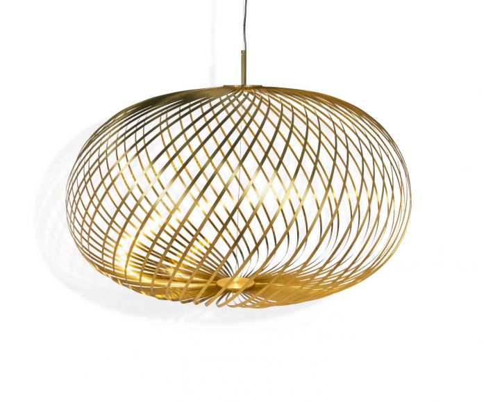 Suspension Tom Dixon Spring en laiton