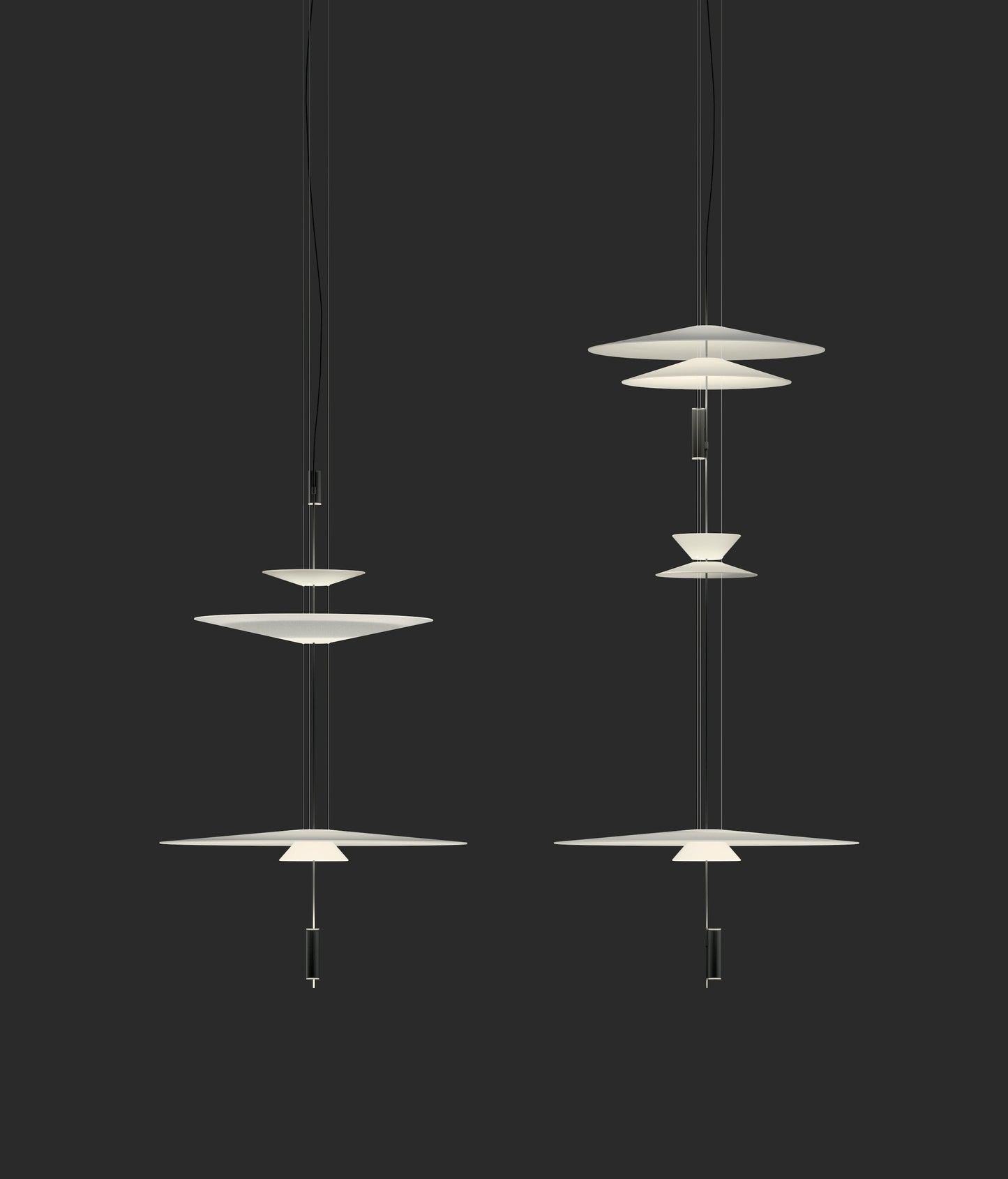 Suspension lumineuse Vibia Flamingo