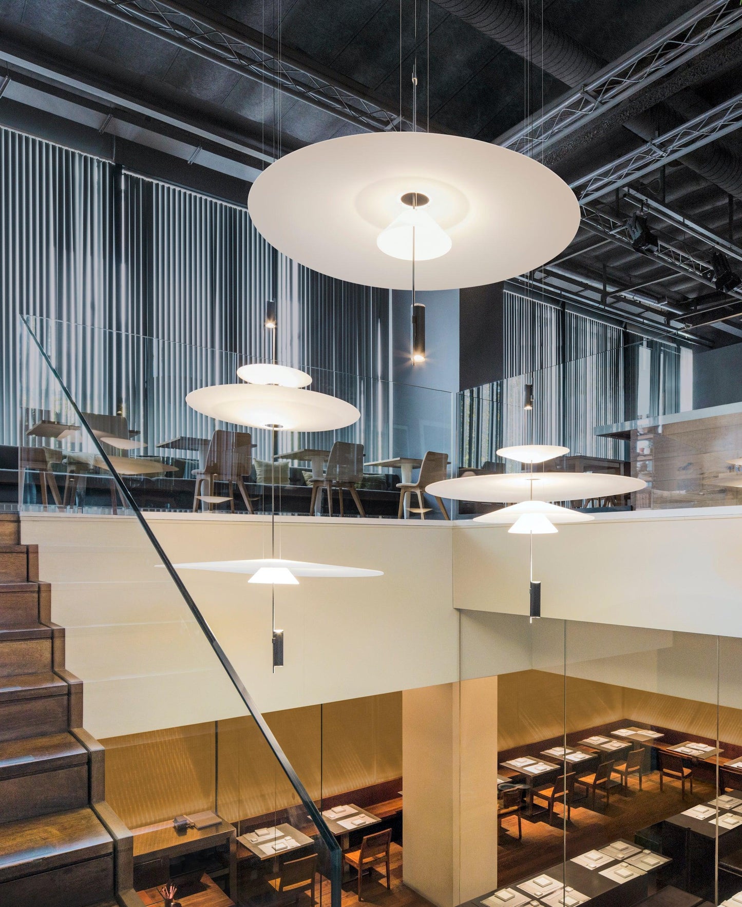 Suspension lumineuse Vibia Flamingo