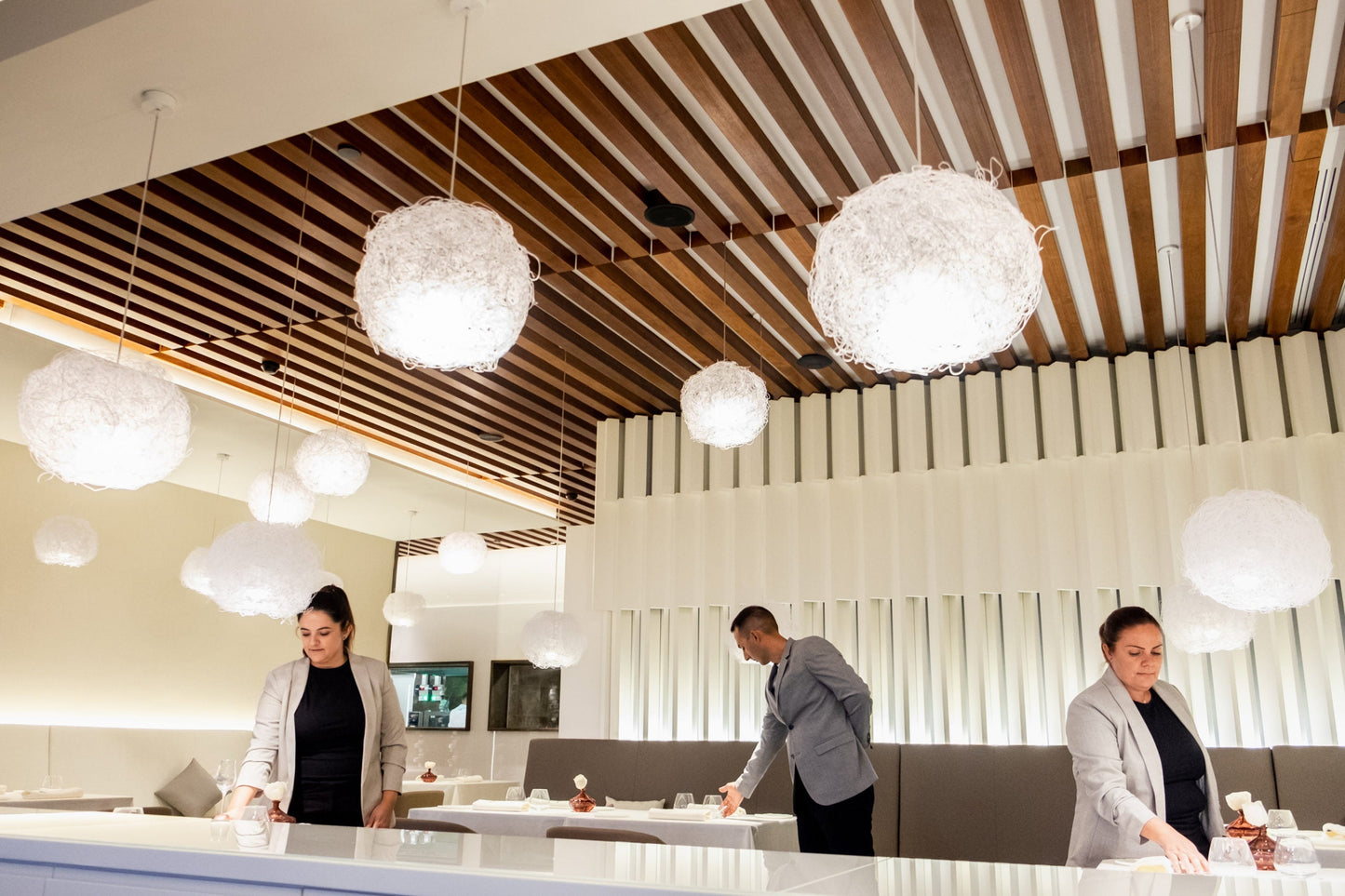 Suspension Pili à lumière émotionnelle